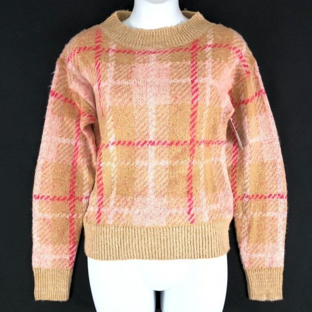 $59 Nordstrom BP Knit Tan Womens‎ Sweater XS NWT